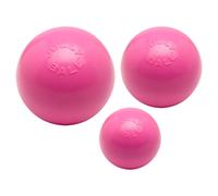 Jolly Pets Ball Bounce-n Play Jouet pour Chien Rose 11 cm