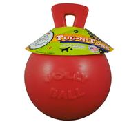 Jolly Jouet Pour Chien Tug-N-Toss Rouge - Balle Souple Robuste Pour Activité