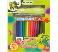 JOLLY Kit aérographe pour enfants couleurs assorties
