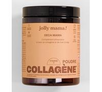 Jolly mama! Deca Mama | Collagène Marin, Malt d'Orge, Vitamine C | Peau & Cartilage | Goût Café | Sans Caféine | Compatible Grossesse & Allaitement | Fabriqué en France | Pot 108g
