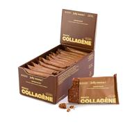 Jolly mama! Lot de 12 Barres Protéinées Collagène Banana Glow | Céréales, Banane, Pépites de Chocolat | Boost Cheveux & Peau | Sans Gluten | Compatible Grossesse et Allaitement