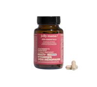 Jolly mama! Péri Essentials | Multivitamines Fatigue Périménopause | 17 Nutriments I Bacopa Bacognize, Vitamines A, B C et D, Choline, Zinc I Cerveau, Mémoire, Immunité, Peau & Cheveux