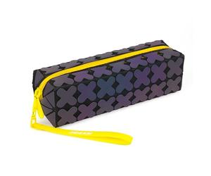 JOLLY Next Generation - Trousse à secouer avec dragonne et Fermeture éclair - Jaune Vif - Résistante et Pratique - Idéale pour l'école et l'université