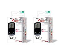 JOLLY OPEN 4 TÉLÉCOMMANDE RADIO DE PORTAIL COPIEUSE UNIVERSELLE PACK DE 2