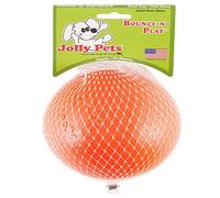 Jolly Pets Ball Bounce-n Play Jouet pour Chien Orange 11 cm