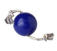 Jolly Pets Ball Romp-n-Roll Jouet pour Chien Bleu 10 cm