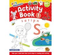 Jolly Phonics Activity Book 1: In Print Letters (American English Edition) (1)