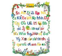 Jolly Phonics Letter Sound Poster : In Precursive Letters (British English Edition)