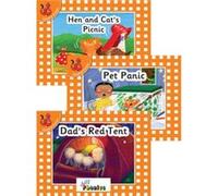 Jolly Phonics Orange Level Readers Set 2: in Precursive Letters (British English edition)