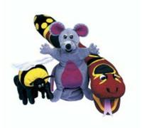 Jolly Phonics Puppets: Set Of All 3