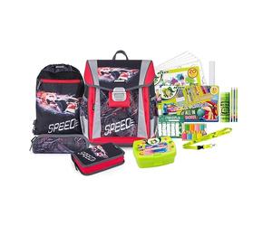 JOLLY Set de Sacs d'école - Classic, 46 pièces, y Compris Sac de Gym, Sac à secouer et Sac à Plumes, avec Fermeture réfléchissante et adaptée aux Enfants