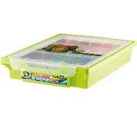 JOLLY Supersticks Aqua Big Box, boîte pour crèche avec 240 crayons, 12 couleurs, couleurs complémentaires, couleurs vives