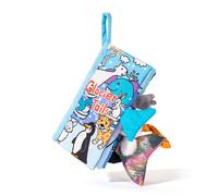 Jollybaby Baby Tissu Books Touch Feel Crinkle Soft Books For Babies Babies Toddler Early Educational Interactive Interactive Toys Baby Girl Boy B