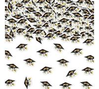 Jollyboom Lot de 200 décorations florales de fête de remise de diplôme pour fille, 200 pièces pour félicitations, diplômés 2026, confettis décoratifs pour « We Are So Proud of You » pour la classe de