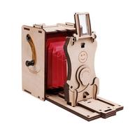JollyLook Mini caméra instantanée à sténopé prémontée, bois naturel | ✅ Livraison gratuite à partir de 100 €