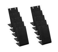 Jolsaawie 10 Paquets de Support de Boucle d'oreille en Acrylique Présentoir de Boucle d'oreille en Acrylique