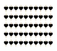 Jolsaawie B Coeur Amour VêTements en Bois Photo Papier Peg Pin Mini Pince à Linge Carte Postale Clips Maison DéCoration de Mariage Papeterie