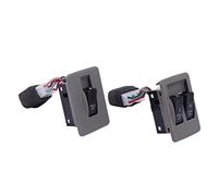 Jolsaawie Bouton de commande pour lève-vitre électrique avant gauche gauche KK12B-66-350 et KK12B-66-370