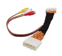 Jolsaawie Câble audio vidéo AV 28 broches pour moniteurs Touch 2 et Entune