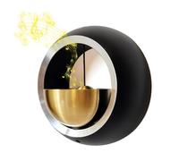Jolsaawie Cloche pour ouverture de porte, carillon de porte pour entreprise lors de l'entrée de cloches magnétiques pour porte Noir
