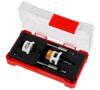 Jolsaawie Ensemble de forets coniques avec butée de profondeur réglable à changement rapide avec forets remplaçables