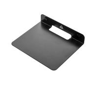 Jolsaawie Étagère murale en métal pour haut-parleur Bluetooth, téléphones portables, jouets Noir