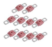 Jolsaawie Fusible Midi 125 A Haute Courant Boulon Fusible 125 Amp pour Voitures, Camions, Véhicules de Construction, Bus, Caravanes 10Pc