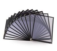 Jolsaawie Lot de 10 couvertures de menu - Une seule page, 2 vues, pour papier de 21,6 x 27,9 cm - Couvertures de menu de restaurant