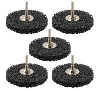 Jolsaawie Lot de 5 décapants de peinture efficaces pour métal, 10,2 cm à changement rapide de peinture comme disque rotatif ou comme pinceau