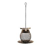 Jolsaawie Mangeoire à Oiseaux en Fer à Suspendre, Mangeoire à Oiseaux Sauvages, Perroquets, Perruches, Accessoires de DéCoration de Jardin, Cadeaux