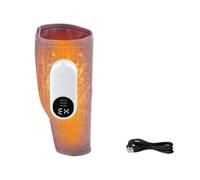Jolsaawie Masseur de Compression des Mollets pour la Circulation et le Soulagement de la Douleur Masseur de Jambes avec Chaleur Soulage la Fatigue Aide Masseur Électrique, A