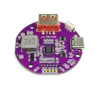 Jolsaawie Module de charge rapide 22,5 W Power Bank Chargeur Board 5 A Mini circuit imprimé DIY Kit de carte mère avec affichage lumineux