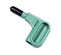 Jolsaawie Multimètre électronique à tête magnétique 4 mm Fiche banane sans soudure rapide aimant sonde terminal multimètre accessoires vert