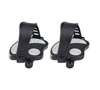 Jolsaawie Pédales de vélo d'appartement avec sangles pour vélo d'appartement et vélo d'appartement stationnaire, 9/16"