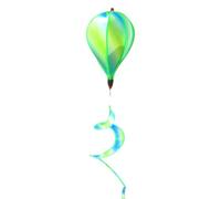 Jolsaawie Pendentif Montgolfière Ressort de Jardin Moulin à Vent Rotatif Décoration Suspendue I