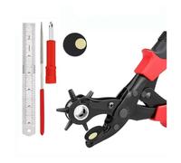 Jolsaawie Pince perforatrice perforatrice pour bracelet de montre, cartes, ceinture en cuir