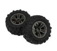 Jolsaawie RC Voiture Pneus Accessoire PièCes de Rechange Roues 30-ZJ02 pour 9130 9135 9136 9137 9138 Q903 RC Voiture (2 PièCes SéRies)
