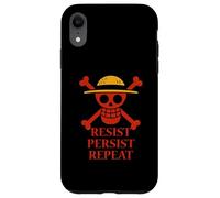 Joly Roger. Résister. Persister. Répéter. Coque pour iPhone XR