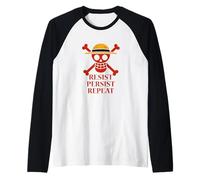 Joly Roger. Résister. Persister. Répéter. Manche Raglan