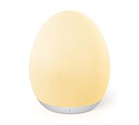 JolyWell Veilleuse pour enfants, veilleuse pour bébé avec 8 modes de changement de couleur et fonction de gradation, veilleuse œuf rechargeable pour bébé avec minuterie d'une heure et contrôle tactile