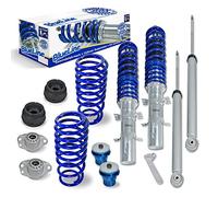 JOM 741012S Suspension combiné fileté BlueLine Réglables - Amortisseurs filetés - Tuning Kit Complet - Qualité Allemande