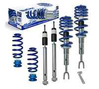 JOM 741074 Suspension combiné fileté BlueLine Réglables - Amortisseurs filetés - Tuning Kit Complet - Qualité Allemande