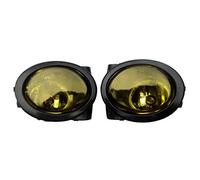 JOM Feux anti-brouillard 83142 BMW E46/M3 & E39/M5 rond face lisse jaune entourage inclus