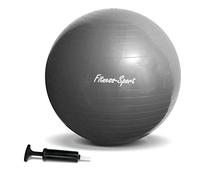 JOM Car Parts & Car Hifi GmbH 127165 Un Ballon de Gymnastique JOM 127165 Neuf Couleur: Gris, jusqu'à 300 kg, avec Pompe, Taille S, 65cm
