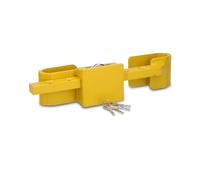 JOM Car Parts & Car Hifi GmbH 127439 Fermeture conteneur Serrure de sécurité maritime antivol pour container, conteneur 23-43 cm,