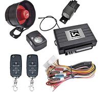 JOM Car Parts & Car Hifi GmbH 7106 Protecteur Système d'alarme, Universel avec 2 télécommandes/clés Pliables