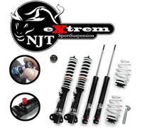 JOM Kit suspension combiné fileté NJT eXtreme réglable en dureté BMW E36 4+6 Cyl. incl. Touring 6.92-00 - Amortisseurs Filtés