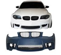 JOM Pare-Chocs Avant pour BMW Series 1 E81/E82/E87/E88 2004-2013 Plastique Noir