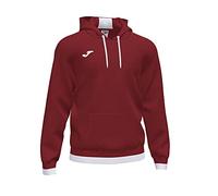 Joma 3XL Sweat à Capuche Confort II, Bordeaux Blanc, XXXL Mixte