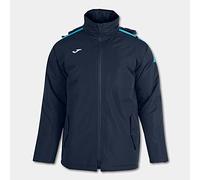 Joma 3XS Anorak Trivor, Unisexe-Adulte, Marine Turquoise Fluo